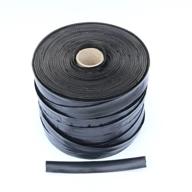 High-Quality PVC Black Insulation Heat Shrinkable Tube for 18650 Battery Casing - 1KG