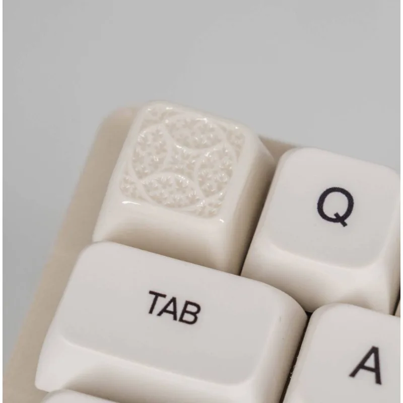 أغطية مفاتيح مصنوعة يدويًا من السيراميك الصيني متوافقة مع ملف تعريف XDA أو أغطية مفاتيح مخصصة من ChreeyR4 بألوان متعددة، غطاء مفاتيح هدية لطيفة