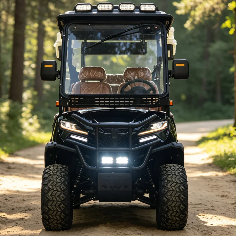 Factory-direct Price Chinese-made Luxury 4-seater Electric Golf Cart Multi-functional Electric Vehicle