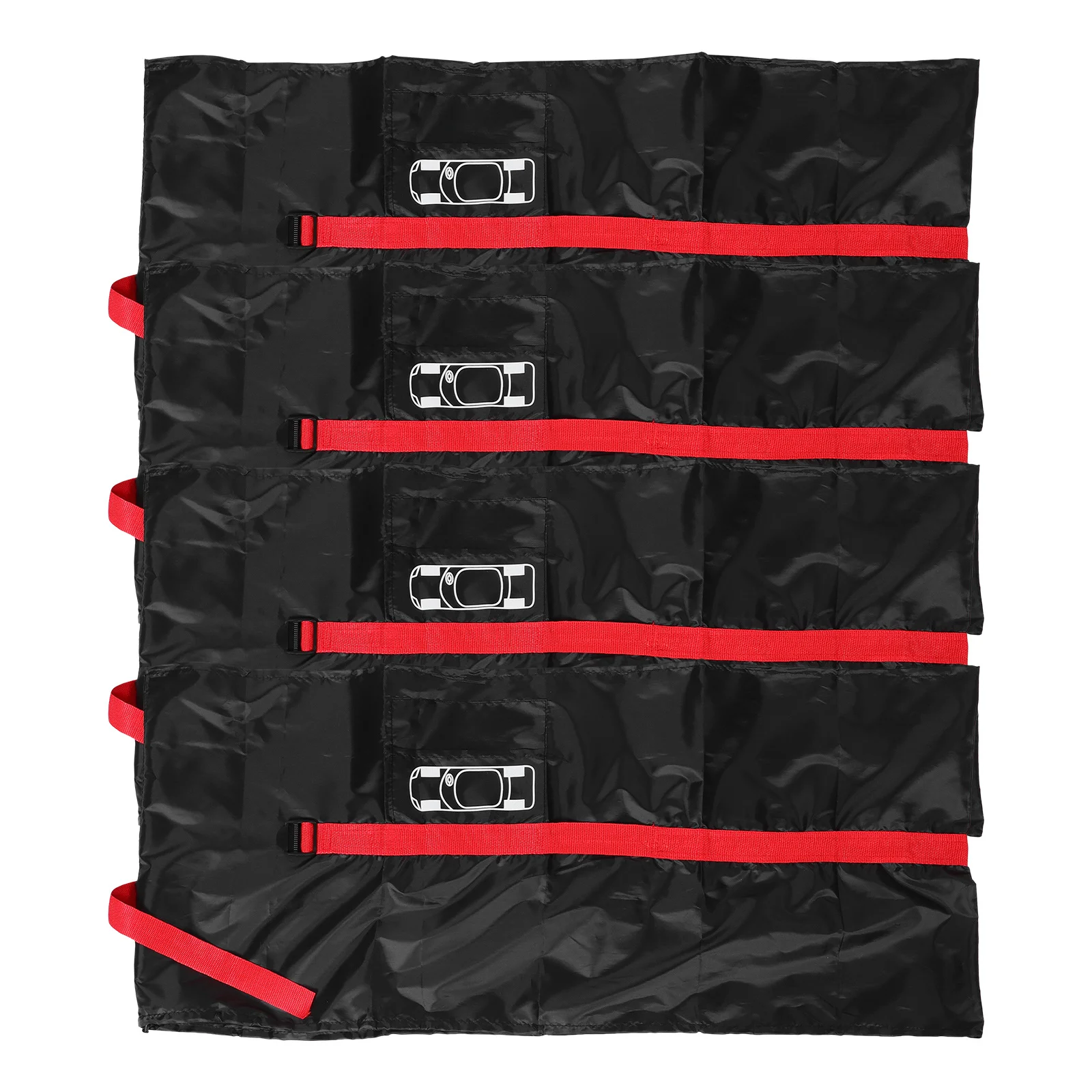 

4pcs Cover Heavy Duty Waterproof For Spare Snow Tires Suv Truck Rv Wheel Protection Tire Storage Bag Wheel Cover Tire Bags For