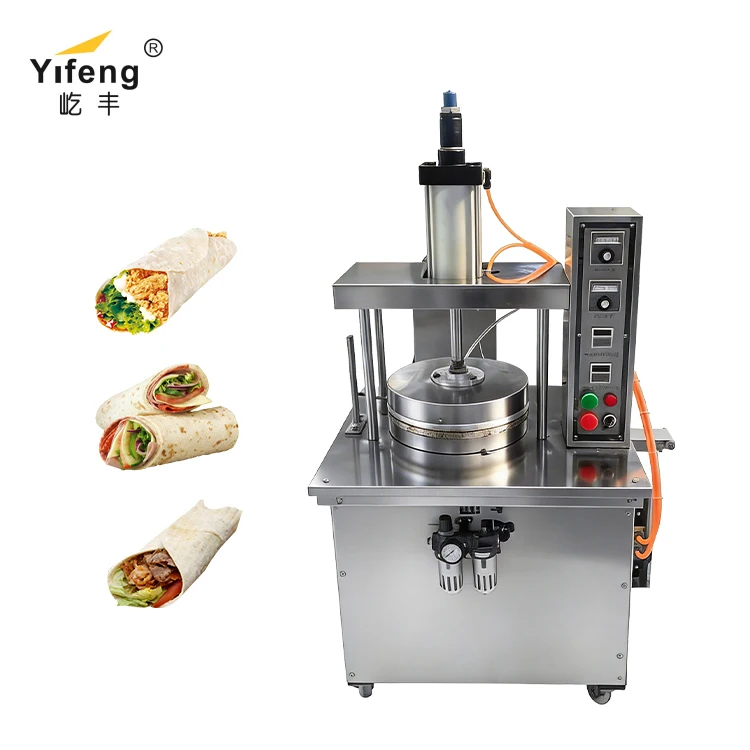 Automatic Indian Roti Maker Crepe And Pancake Machine Maker Small Industrial Pancake Machine