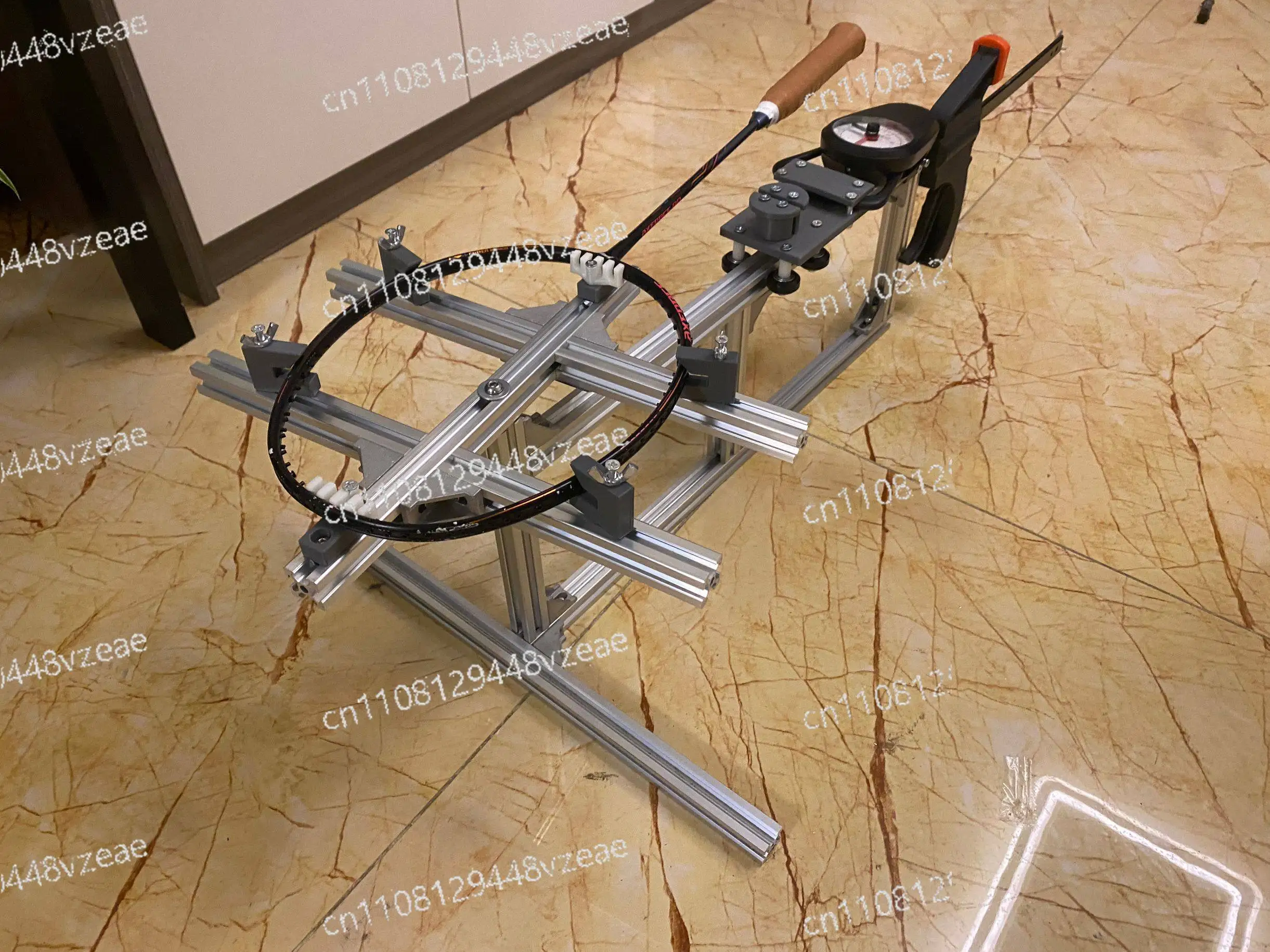 Household Badminton Racket, Threading Machine/pulling Machine/supporting Racket