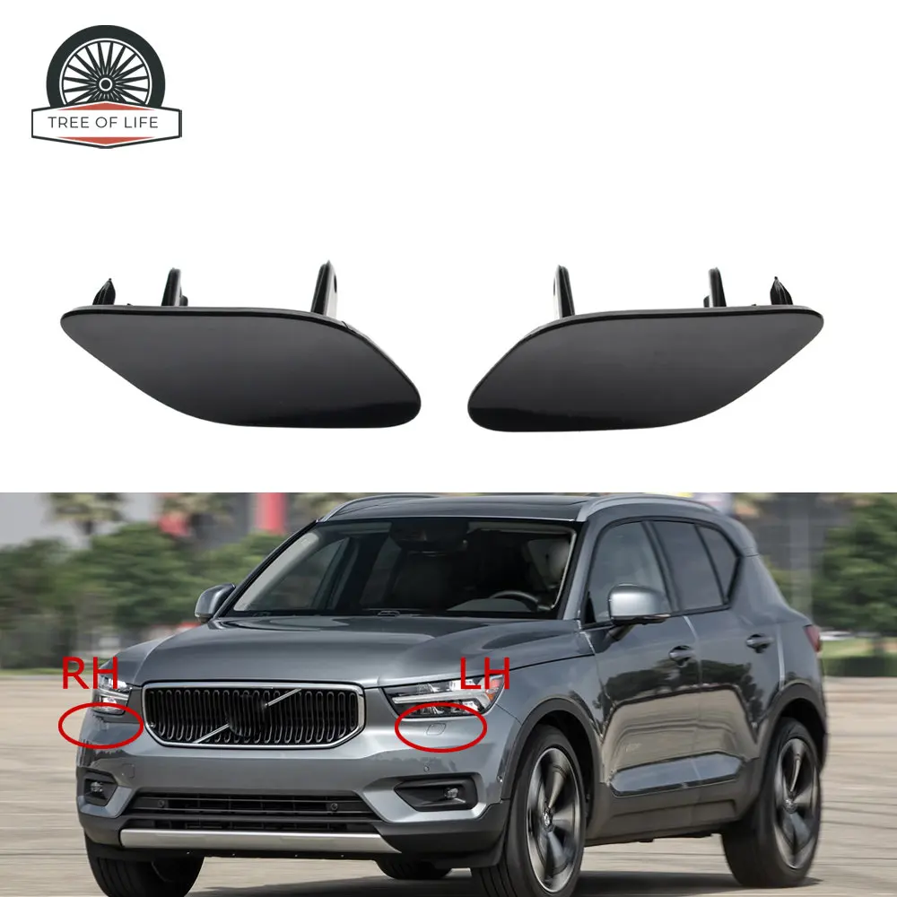 

39848116 39848102 Передний бампер, омыватель фар, распылительная насадка, крышка для Volvo XC40 2018 2019 2020 2021