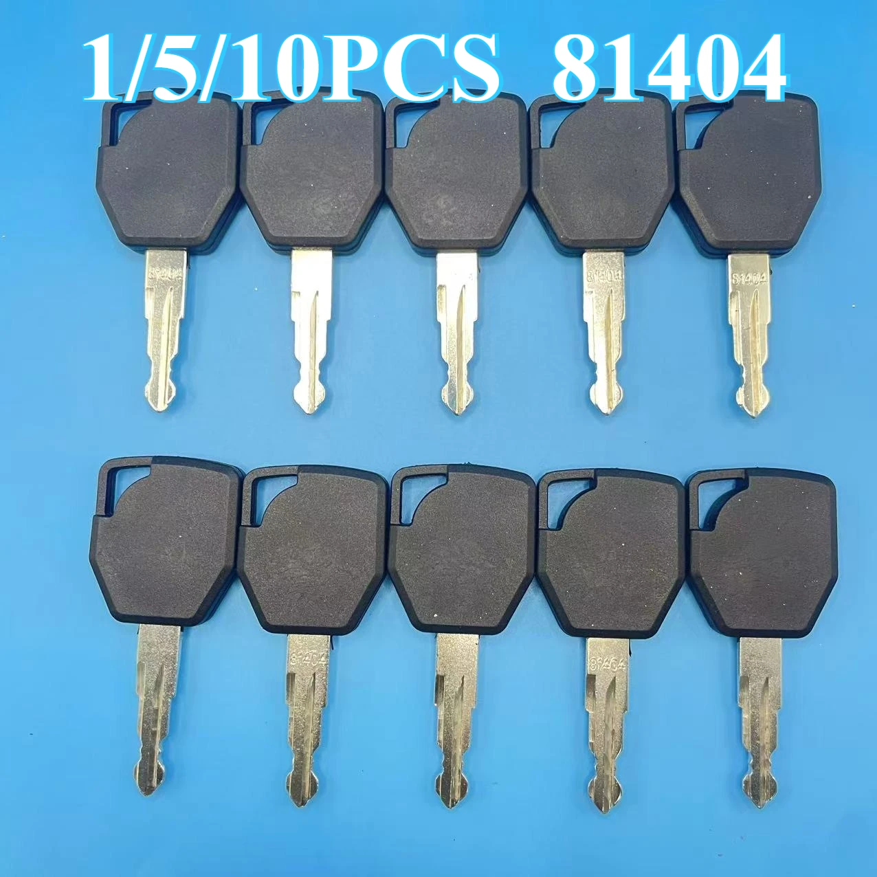 

1/5/10 шт. 81404 Ключ зажигания 81404, совместимый с экскаватором Terex 760 820 860 880 970 980