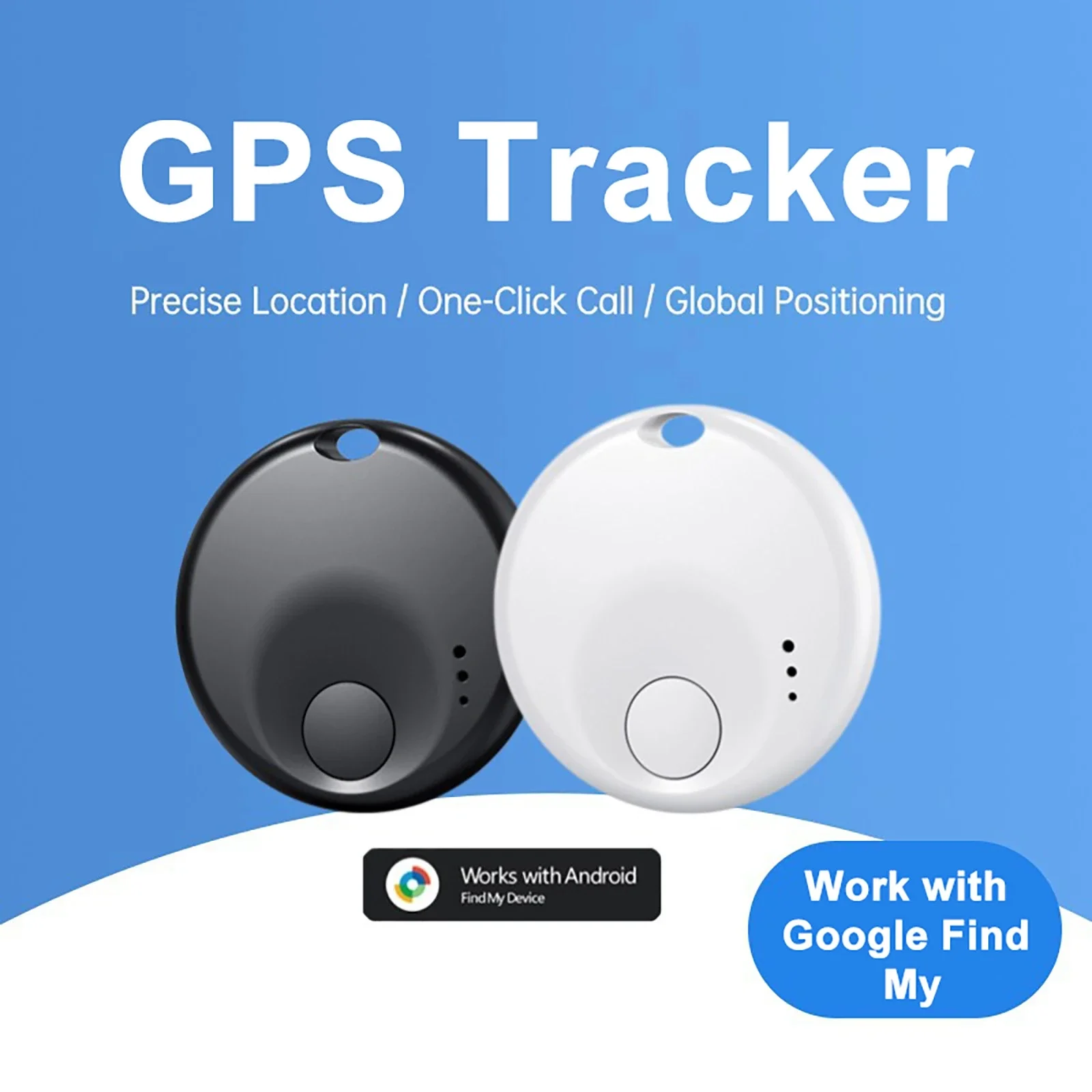 4 stks Bluetooth Zoeken Locator met Android Google Vind Mijn Apparaat Anti-verloren GPS Tracker Draagbare Alarm Tracker Smart Finder Werk