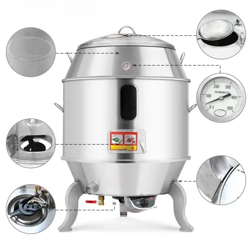 

Conditions for Industrial Roast Duck and Chicken Three-layer Insulation Furnace Carbon GasHeat Saving Furnace Body