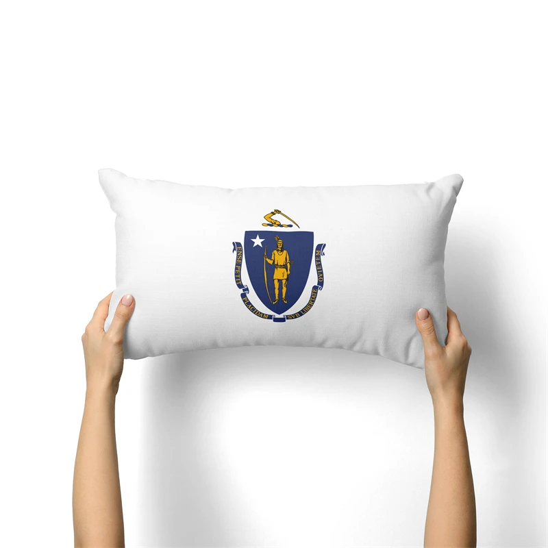 Gaslight Gatekeep Girlboss Massachusetts Rectangular Throw Pillow Covers Cushion Cases Pillowcases