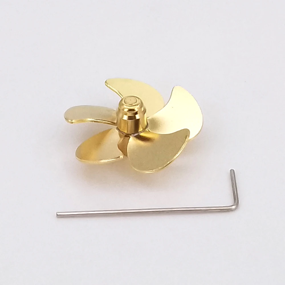 RC قارب المروحة 5-شفرات 24 مللي متر 28 مللي متر 30 مللي متر M3 النحاس الدعامة ل RC قارب مقياس البحرية سفينة حربية الطائرات الناقل الساحبة قارب صيد