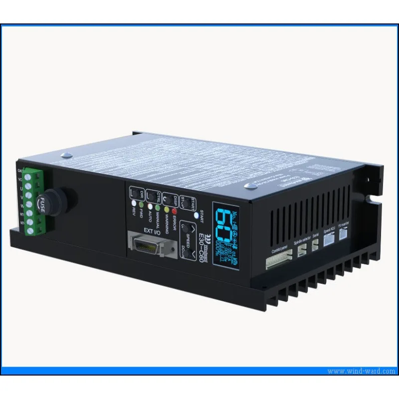 Brushless Controller Driver BLDC Synchronization Support Hallless Brushless Motor and Hall Brushless Motor E30-C60A E30-C80P