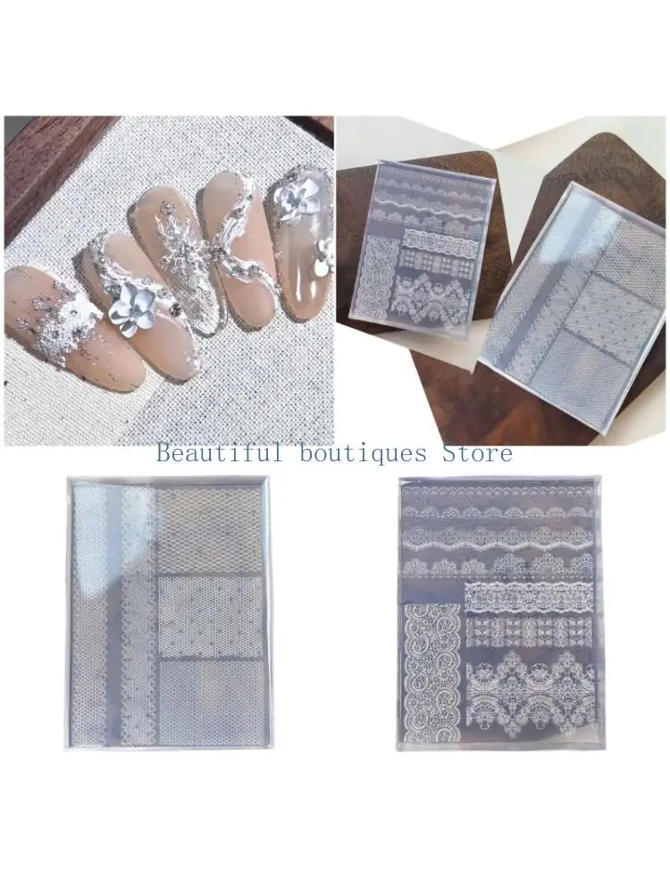 

U4LF Professional French Lace Silicone Craft Mold For Resin Jewelry Art And Decorative Accessories