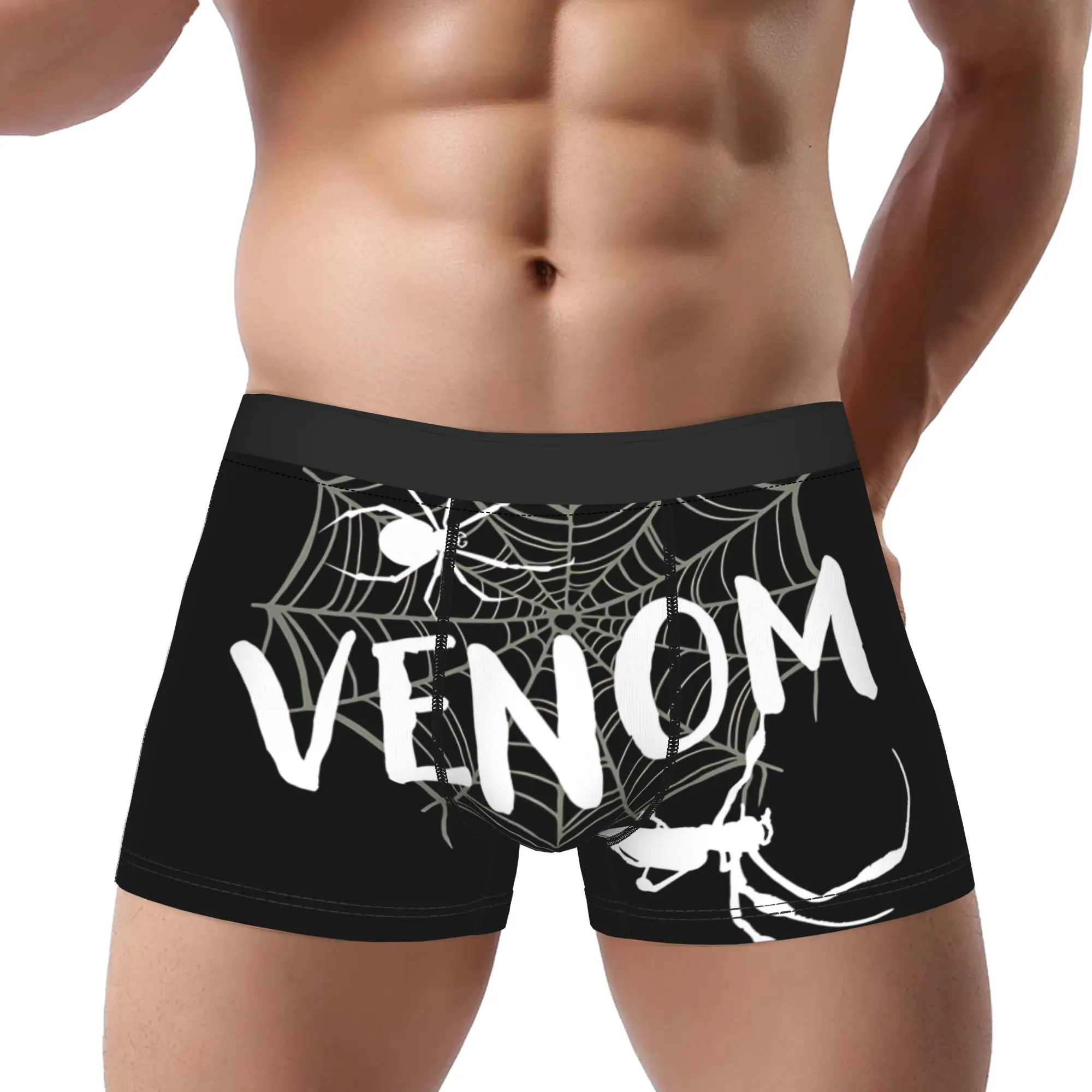 

venom boxers adults 18 plus Underpants Homme Panties Man Underwear Sexy Shorts Boxer Briefs
