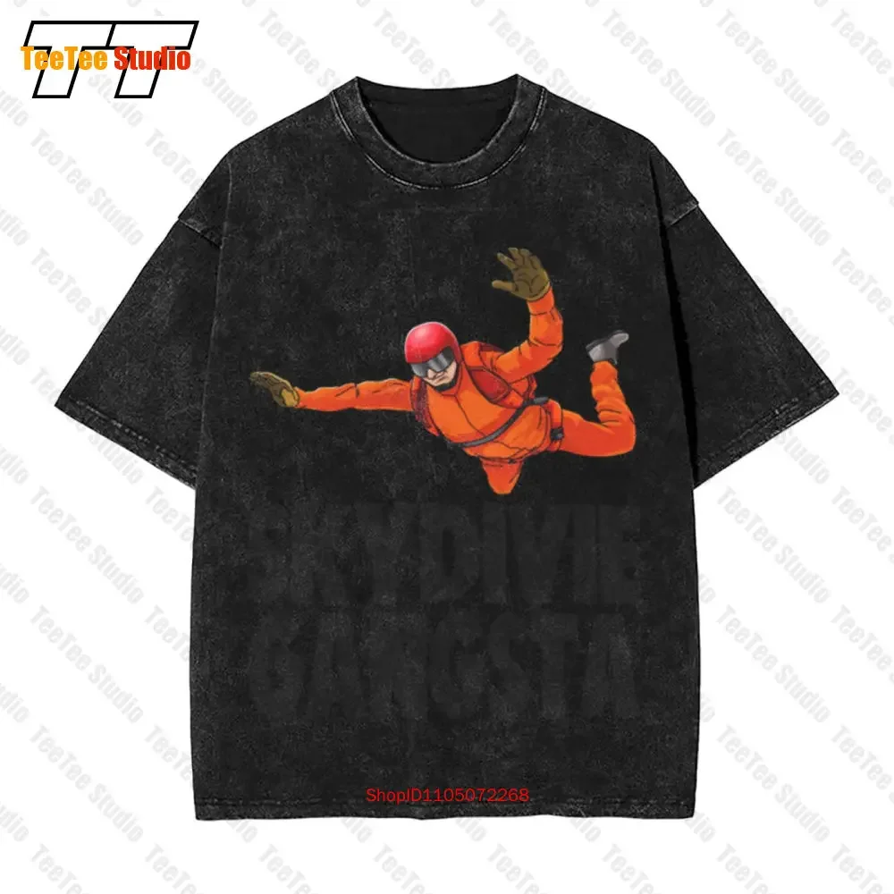 Skydivie Gangsta Skydive Vintage Oversized T-Shirt Tee YQ90