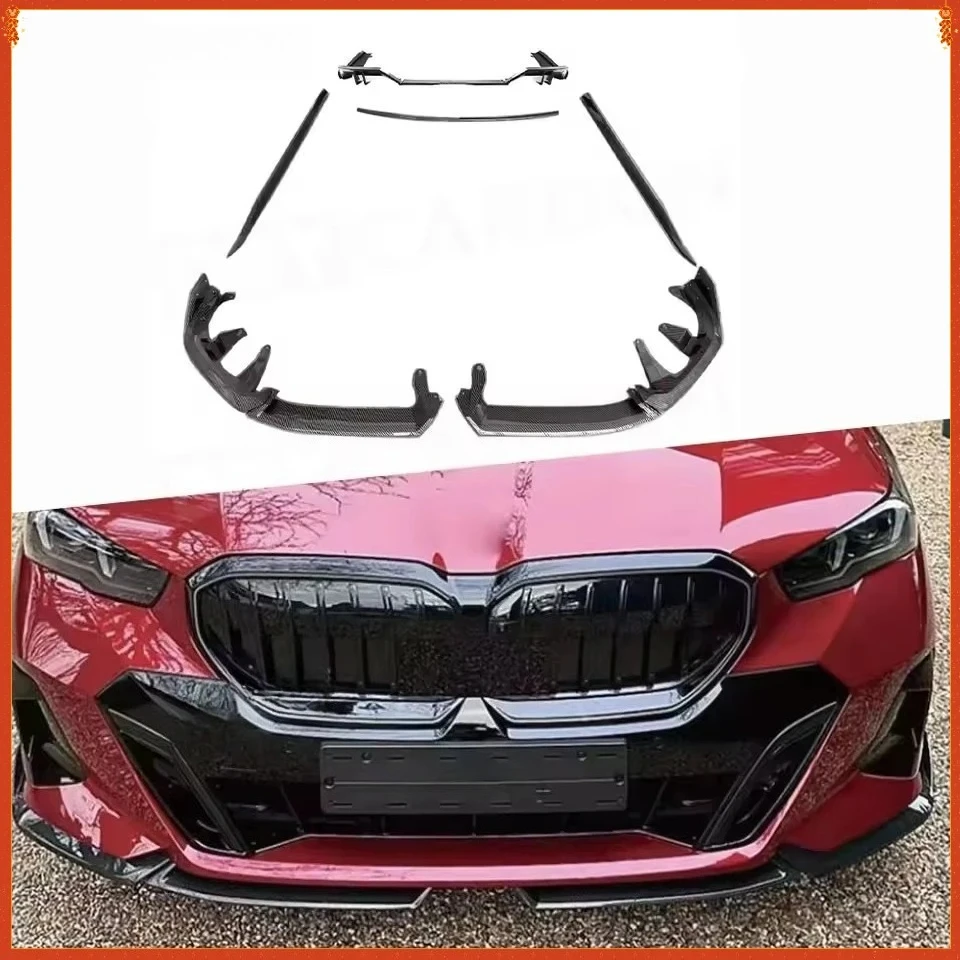 

For BMW 5 Series G60 MP Style Dry Carbon Fiber 24+ Front Rear Bumper Diverter Spoiler Diffuser Sideskirt Front Lip Chin Body Kit