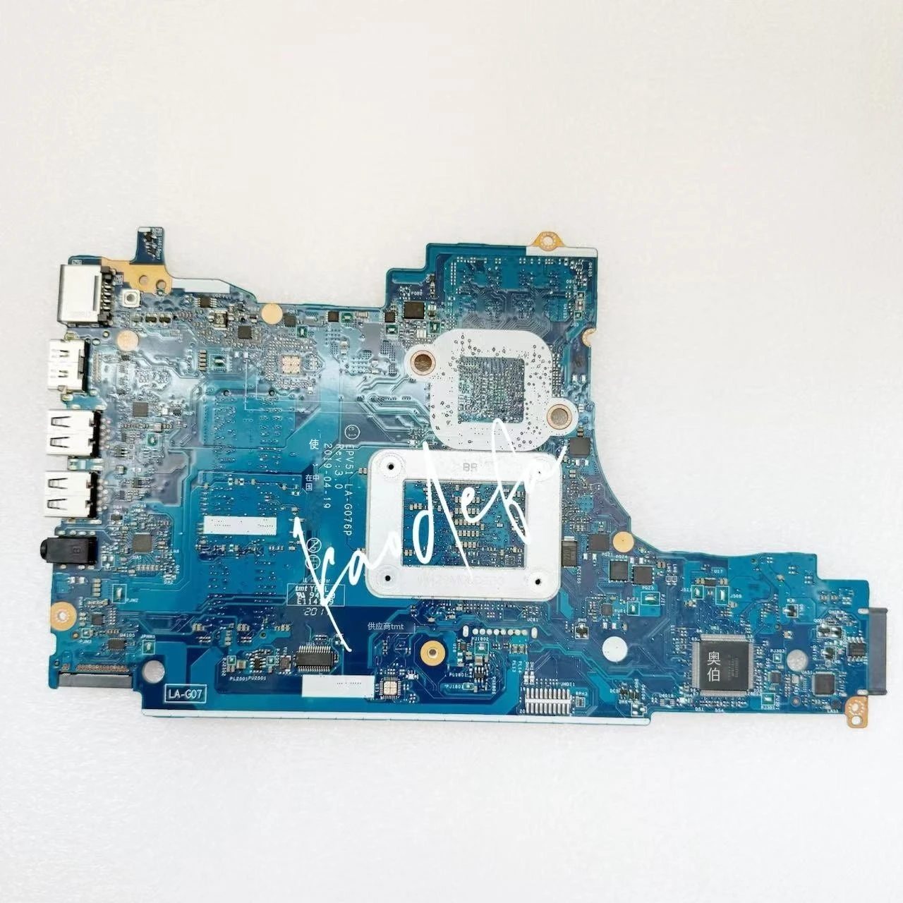 15-DB Mainboard For HP 15-BD Laptop Motherboard CPU:R3-2200U AMD UMA DDR4 UMA EPV51 LA-G076P 100% TEST OK