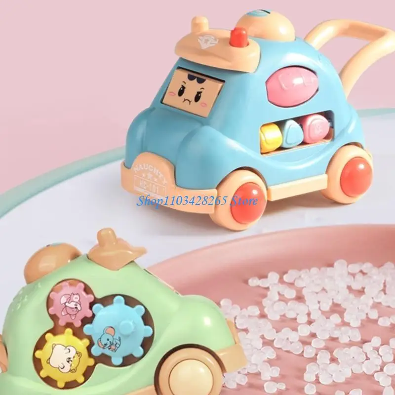 

G2TE Baby Car Musical Vehicle Toy for Age 2-6 Children, Lovely Face Exciting Game