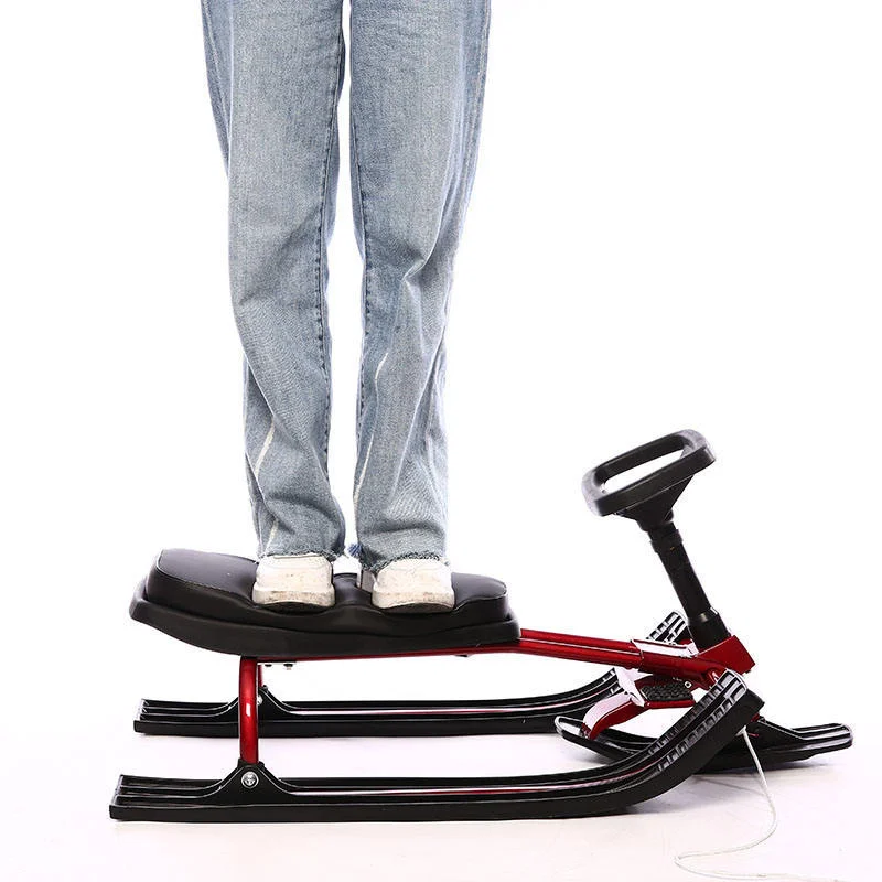 الشتاء في الهواء الطلق الترفيه الأطفال غير بالطاقة الجلوس على الثلج الاطفال حقل الثلج معدات اللعب منتجع الثلج زلاجات عربات