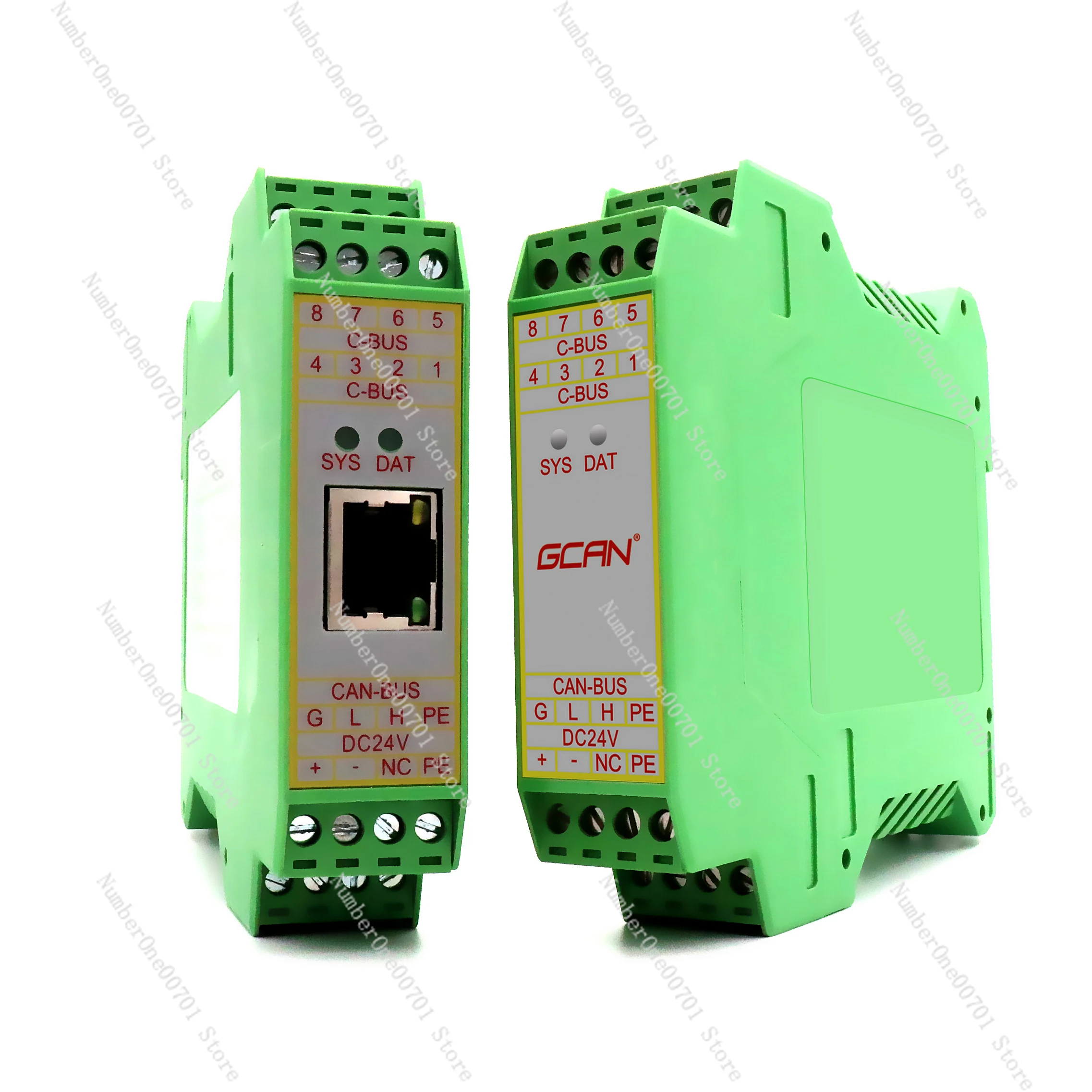 GCAN-205 Gateway Convert The Data Between Can-Bus And Modbus Tcp Integrated Isolation Protection Module