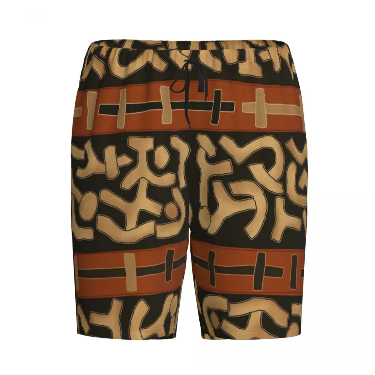 

Мужские шорты-пижамы из африканской ткани куба, домашние брюки для сна и отдыха