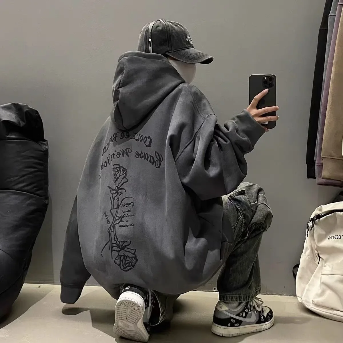 Loose Men's Hoodie … - image