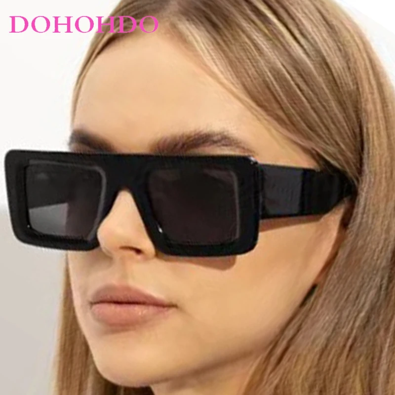

Trendy Punk Square Women's Sunglasses Luxury Brand Designer Big Frame Men Sunglass Outdoor Travel Driving Eyewear Unisex UV400