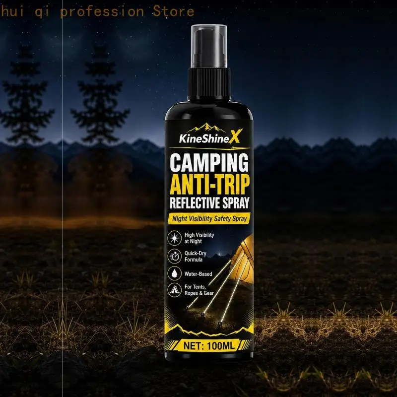 Reflective Sprayer Paint Pump Coating for Gear Identification and Camping Tasks H8WE