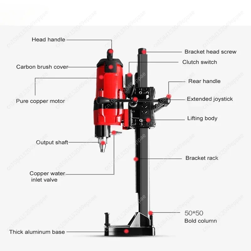 Z1Z-8260 water drilling machine diamond drilling tool high quality engineering drilling machine