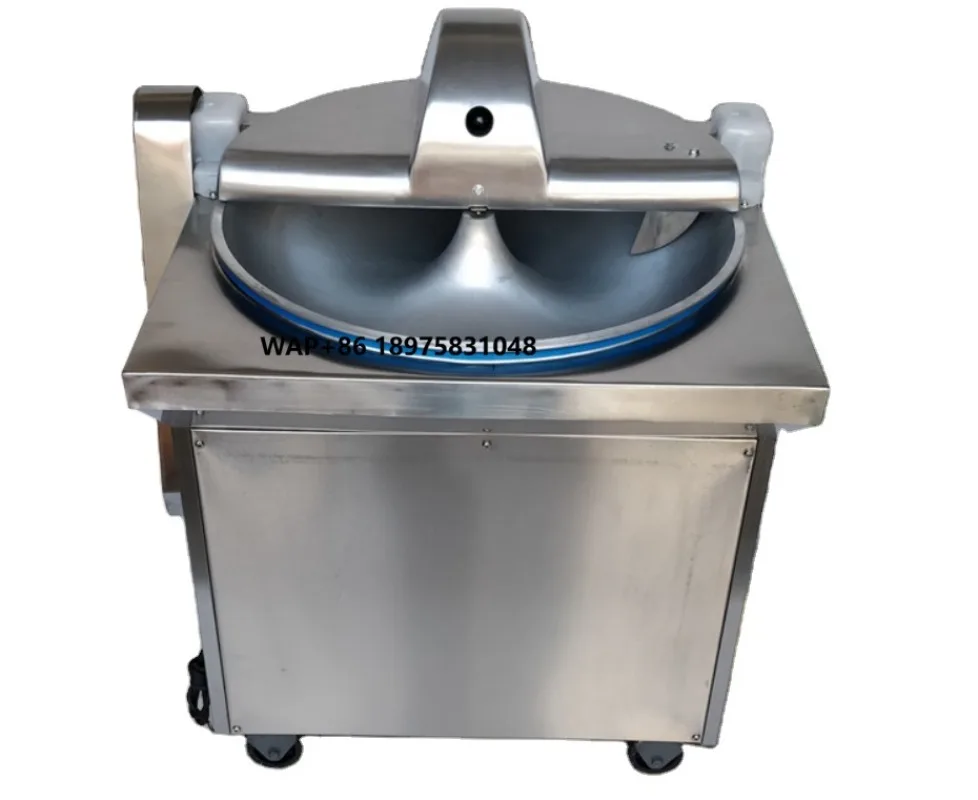 Multifunctional electric commercial dumpling stuffing and shredding machine