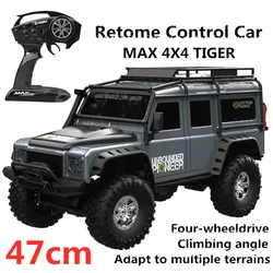 Professional 47CM Large 4WD RC Cars 1/10 Full Scale 2.4G 580 ammortizzatore motore telecomando Off Road Climbing Car Boy Gifts