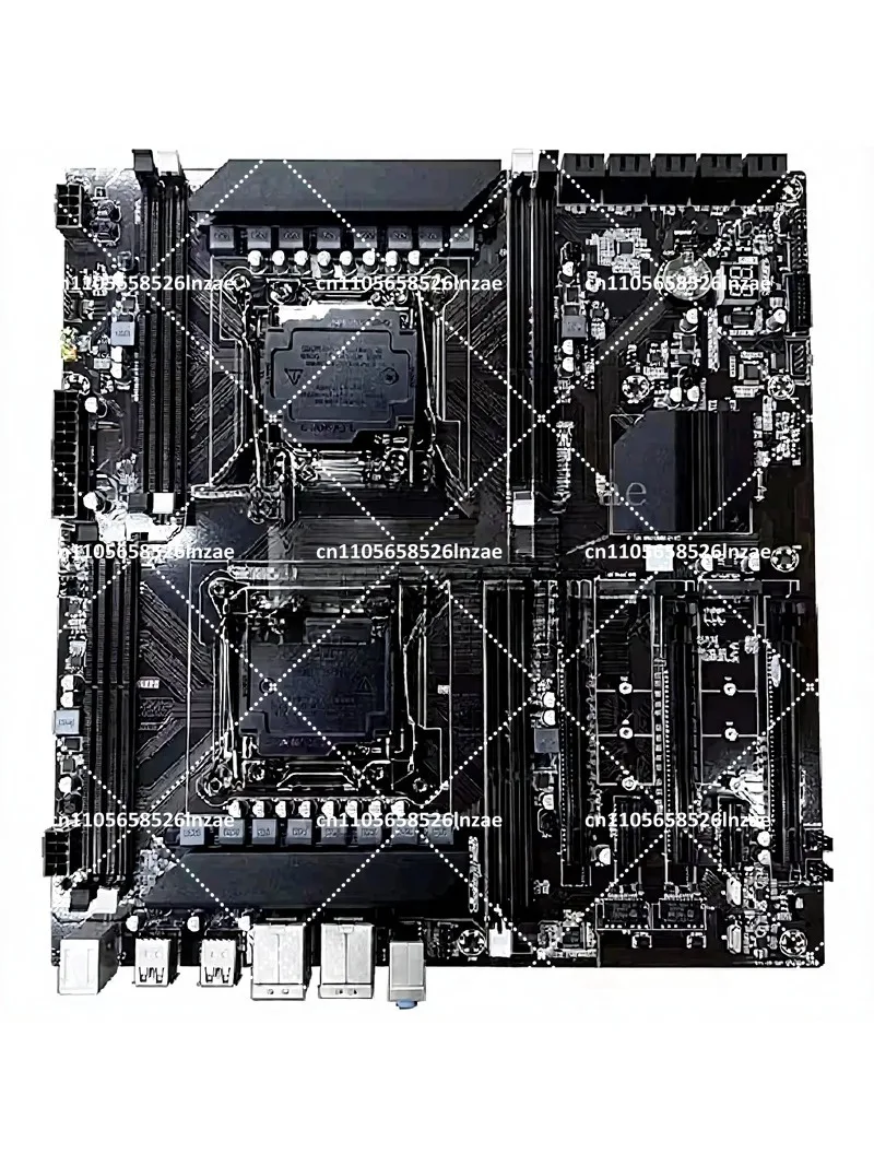 Carte mère de jeu X79 double processeur DDR4, carte mère serveur socket 2011, prise en charge DDR3
