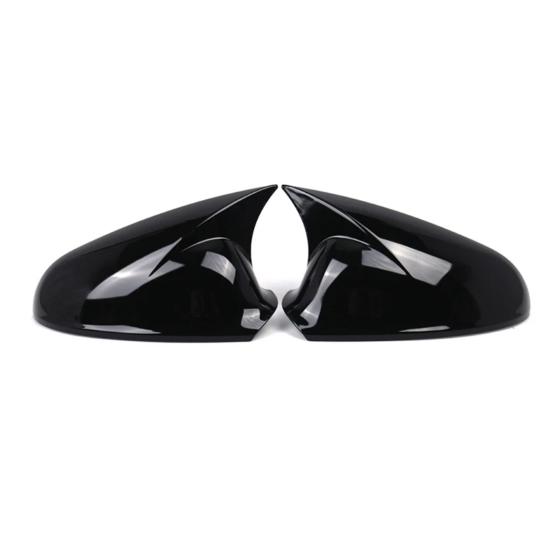 B-M For Vauxhall Astra Opel Astra J 2010-2016 Gloss Black Wing Mirror Cap Covers Set 13265451 13265452 1428463 1428464