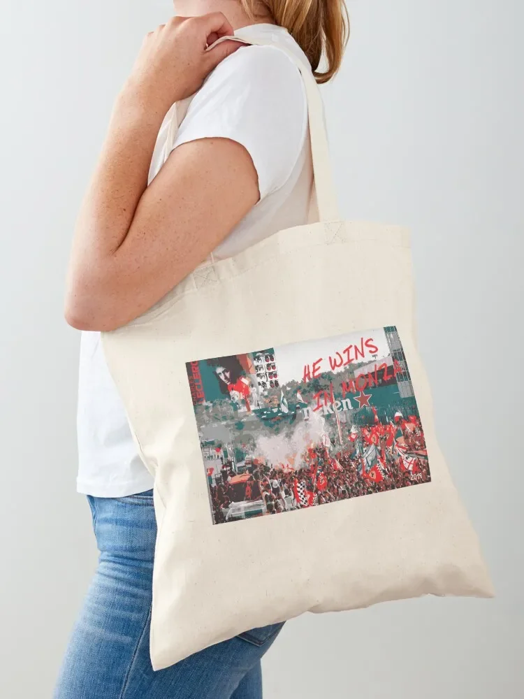 

Charles win in Monza Tote Bag Women's tote bag tote bag custom Women bags shopper bags