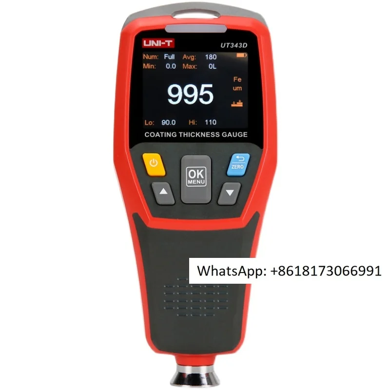 Ulide UT343A/UT343DE coating thickness gauge paint film gauge car detector paint thickness gauge