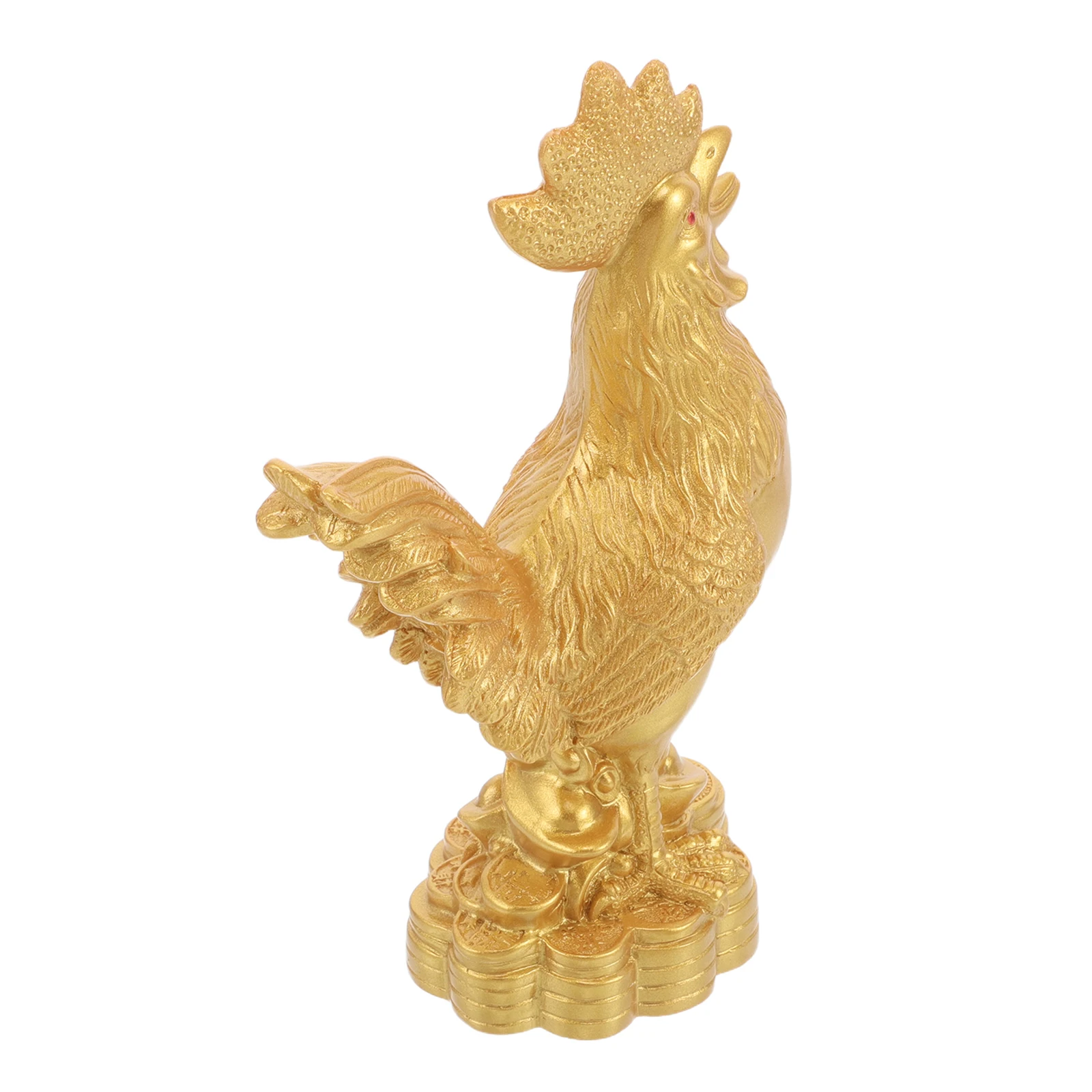 

Ornaments Resin Rooster Decor Statues Realistic Decor Living Room Entryway Mini Figure Statue