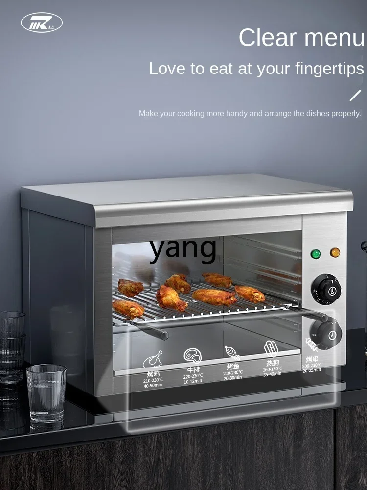 L'm'm Commercial Wall-Mounted Oven with Timer Double-Layer Electric Oven