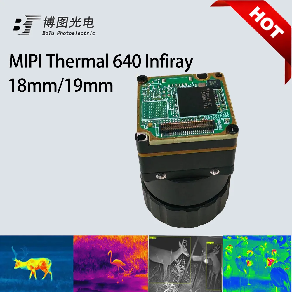 Infisense Factory Mini2 640X512 Mini264018011XHNRMA High Thermal Sensitivity Shutterless Algorithm Correction/Shutter Correction