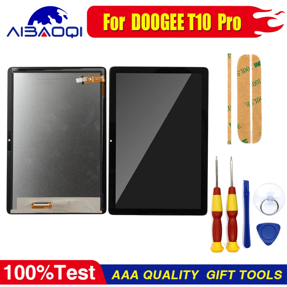 Original Touch Display For DOOGEE T10 T10 Pro T10W Tablet LCD