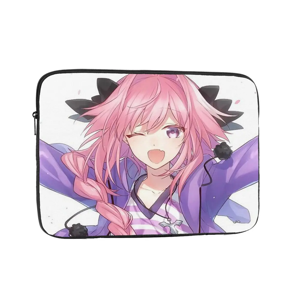 Fate Apocrypha Astolfo Anime Notebook Laptop Bag Case Pouch 10 12 13 15 17 Inch For Macbook Air Pro Tablet Shockproof Case Bag