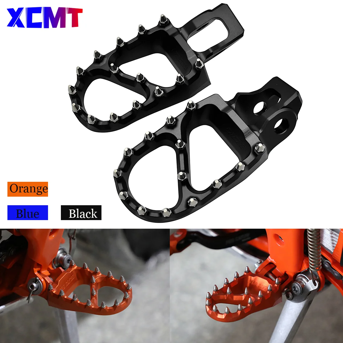 

Motocross Footrest Footpeg For KTM EXC EXC-F SX SX-F 85 125 150 200 250 300 350 450 500 Dirt Pit Bike 2016-2023 Foot Rest Pegs