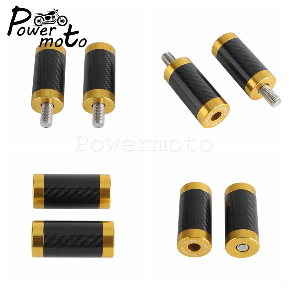 Pazoma Anteriore Posteriore Highway Peg Crash Bar End Slider Per Harley Softail Sportster Touring 1 1/4 "Protezione Motore Moto Slider