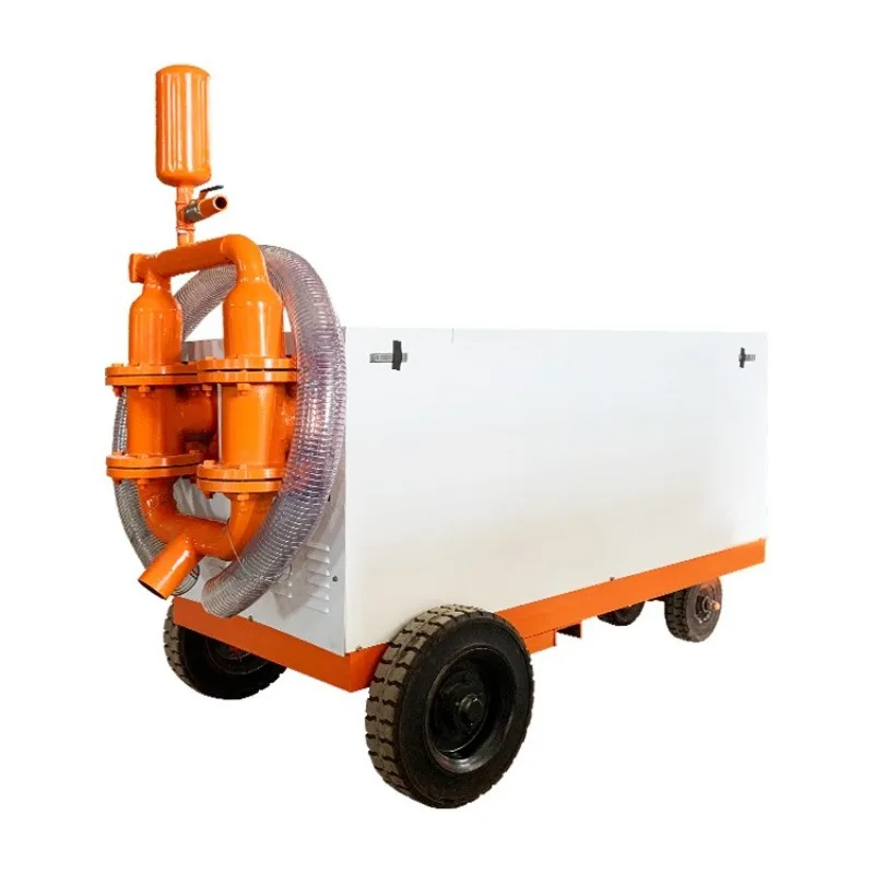 High Pressure Double Cylinder Double Liquid Mortar Pump For Foundation Pit Tunnel Rock Stratum Cement Slurry Grouting Tool