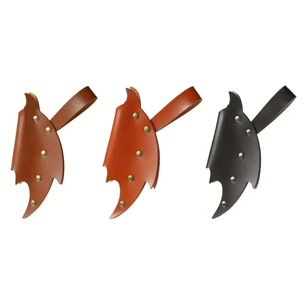 Stylish PU Leather Wand Sheath Waist Holder Cosplay Accessories Versatile Wizard Sorcerer Wand Holder Wand Case Party Favor