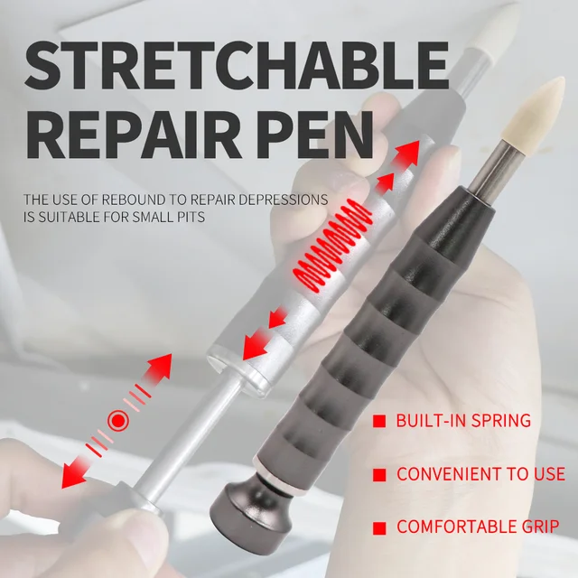 Spring Levelling Pen Pdr Tapper Pen For Car Dent Repair Tools 2 Spring Levelling Pen Pdr Tapper Pen For Car Dent Repair Tools 2