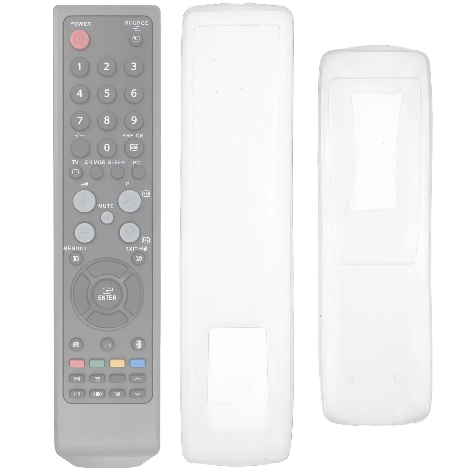 

3 Pcs Control Cover Remote Protective Sleeve Silicone Protective Case Dust Proof Sleeve Remote Protector