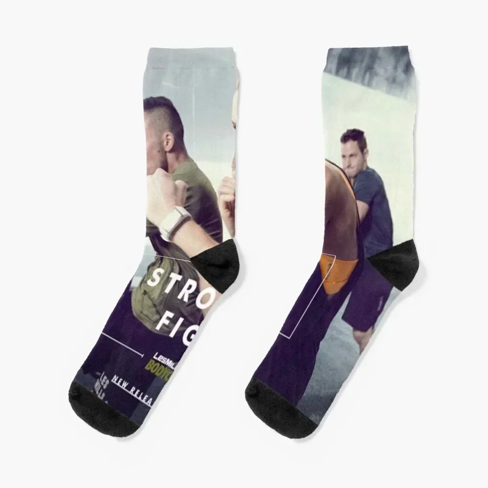 

Les Mills Socks football Running Run set Male Socks Women's