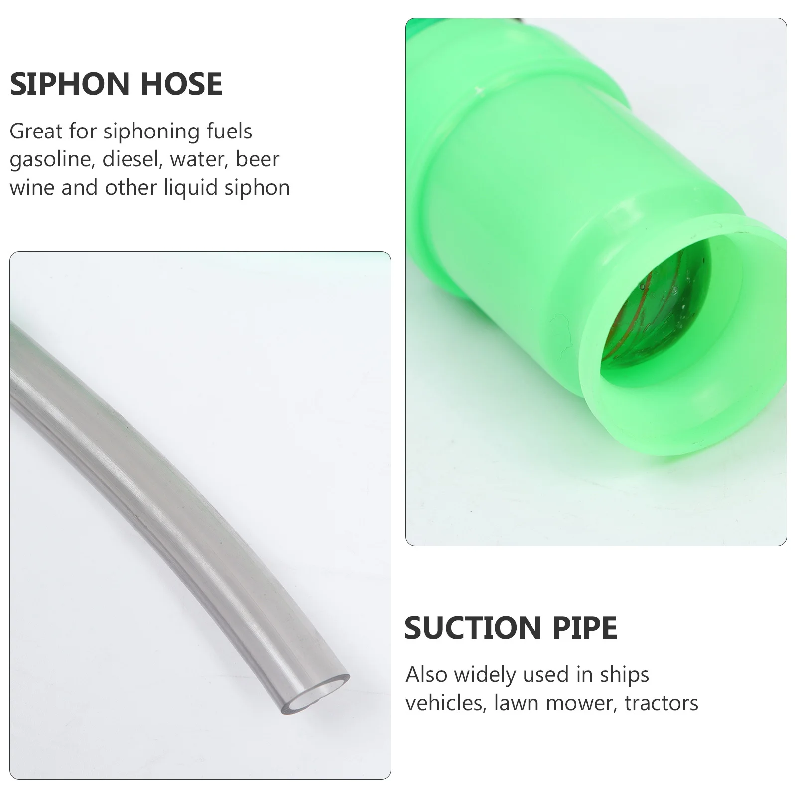 Ventosa manual para automóveis, motocicletas, iates, mangueira de transferência de água de combustível, ferramenta de sifão para carro, caminhão, tanque de peixes, drenagem de óleo