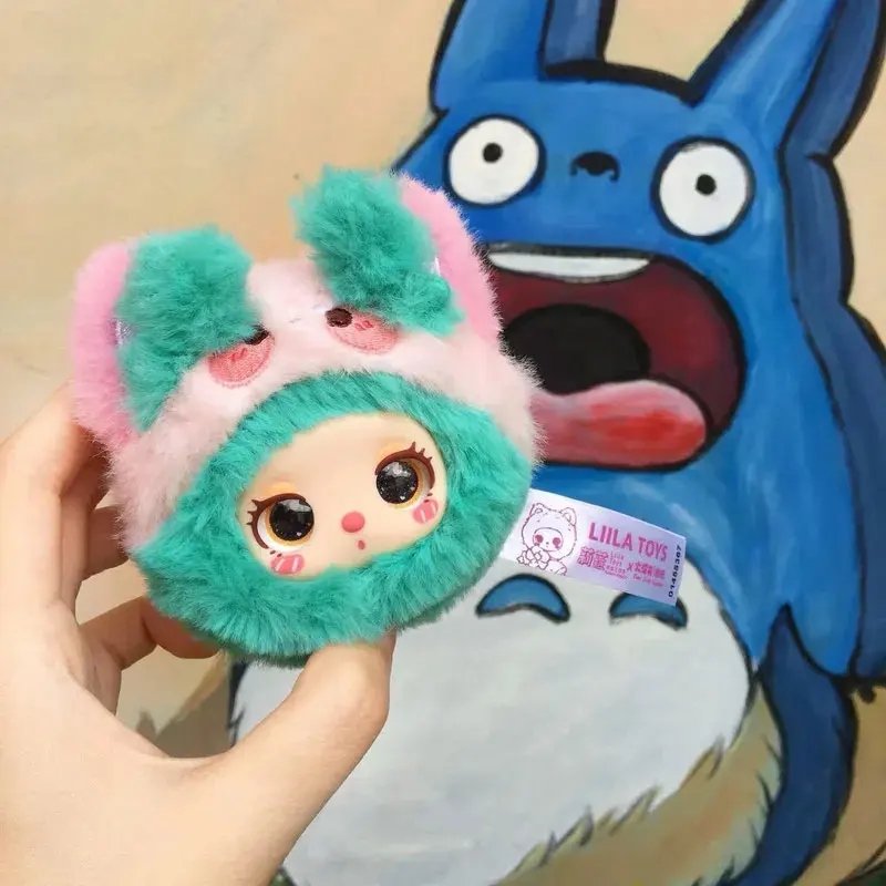 صندوق أعمى ليليا حديقة الشاي سلسلة حفلة Kawaii على ظهره قلادة الزخرفية أفخم دمية سيارة المفاتيح قلادة صندوق مفاجأة لعبة هدية