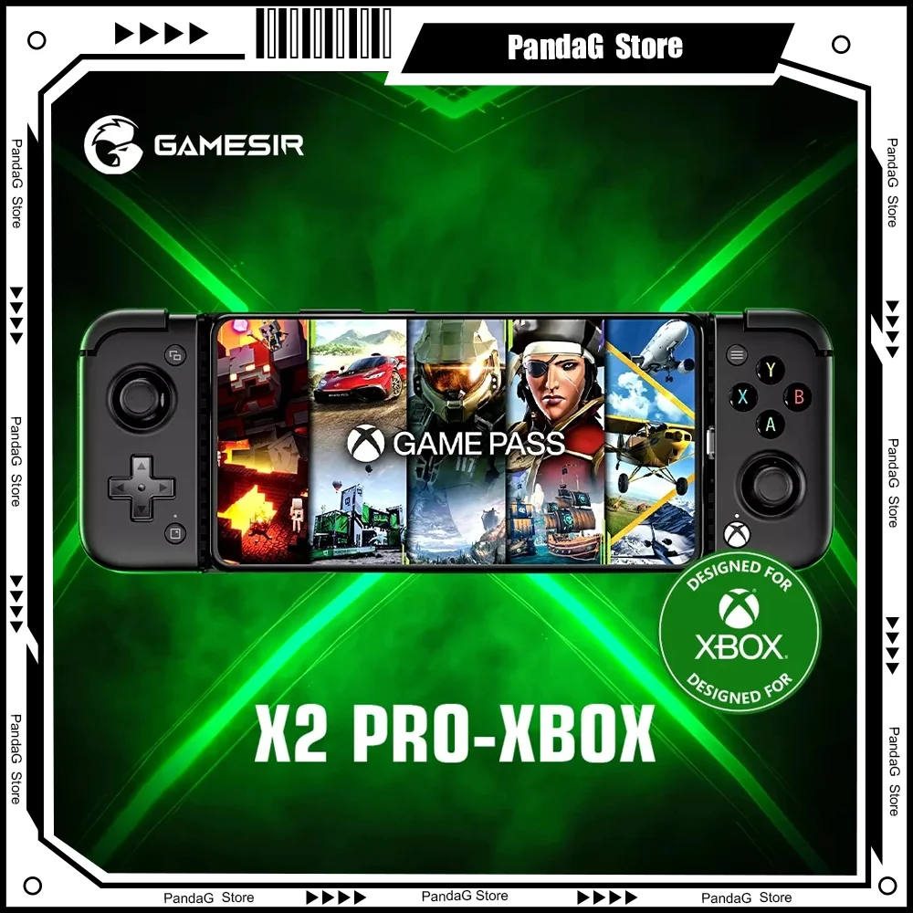 

Game Sir X2 Pro Xbox Gamepad Android Gaming Type C Mobile Game Controller for Xbox Game Pass Ultimate, xCloud, STADIA, Cloud