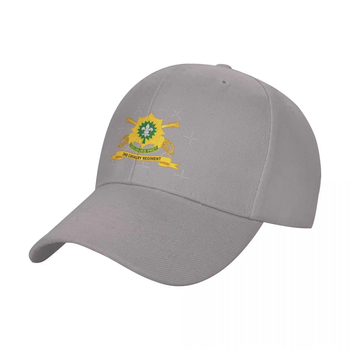 Army - 2nd Cavalry Regiment W Br - Ribbon Fashion Baseball Cap Peaked Cap Men's Hat Women's Cap Sun Visor