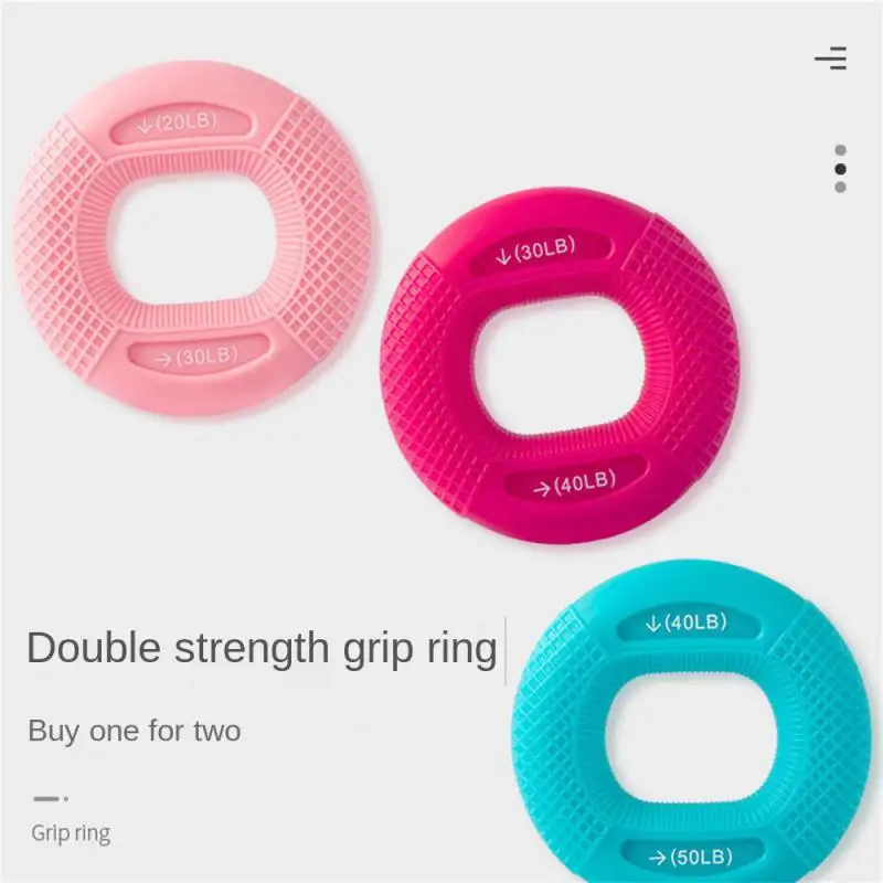 Grip Puller Double Strength Silicone Grip Ring Fitness Finger Arm Strength Rehabilitation Training Puller