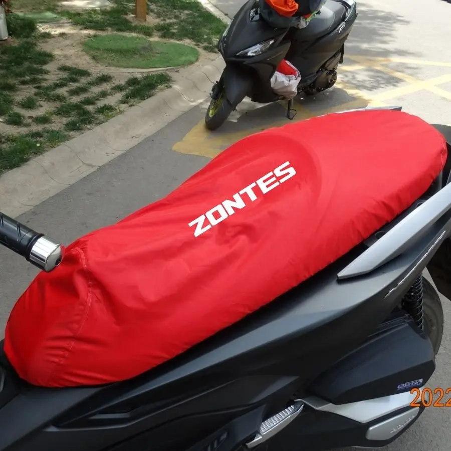 

ZONTES 350E 350D 350M Pedal Special Thickened Motorcycle Seat Cover Cushion Cover Rain, Sun, Dust And Cat Scratch Proof